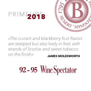 Primeurs 2018 James molesworth